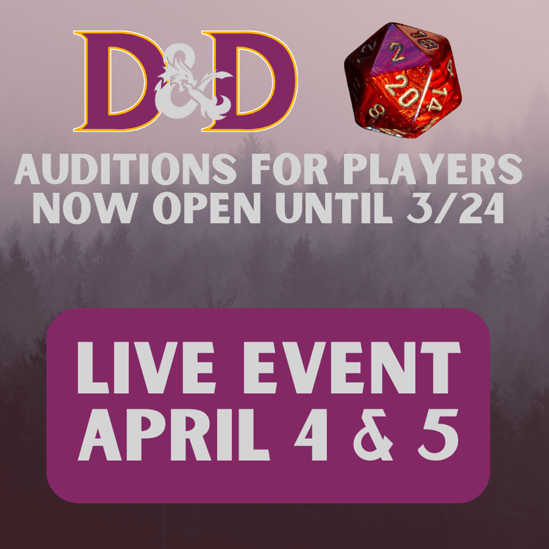 D&D LIVE at the Carlisle Theatre