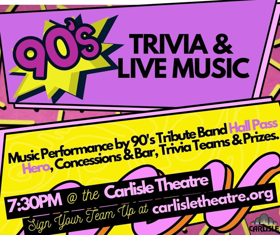 90's Trivia & Live Music