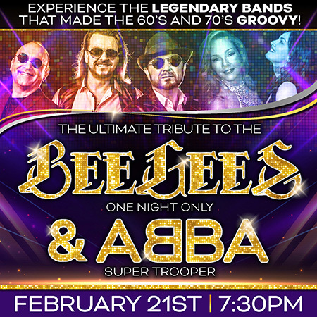 The Ultimate Tribute to the BeeGees & ABBA