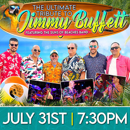 The Ultimate Jimmy Buffett Tribute ft. The Suns of Beaches Band