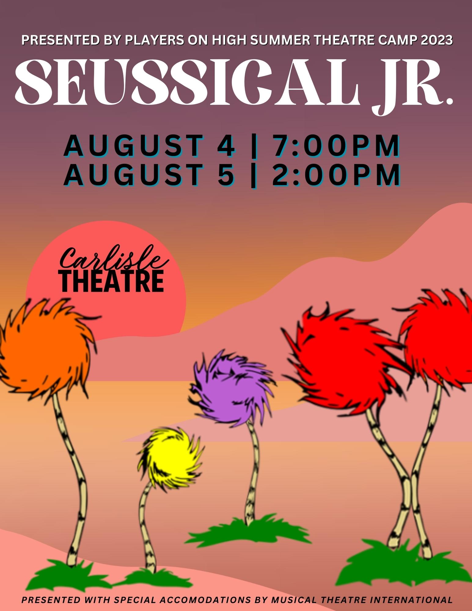 Seussical, Jr: Presented by Players on High Summer Camp