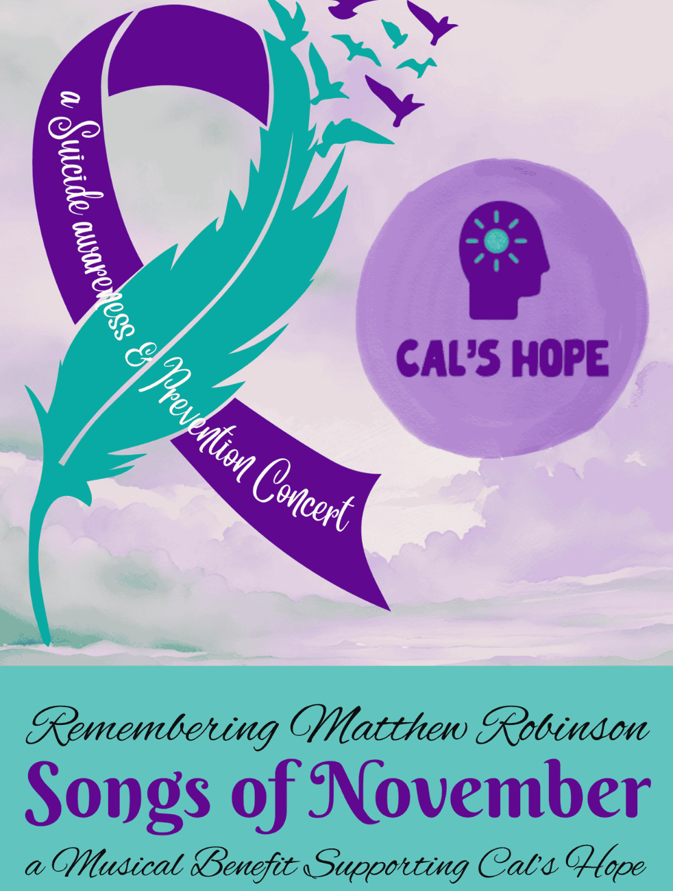 Songs of November: A Musical Benefit Supporting Cal’s Hope, Honoring Matthew Robinson