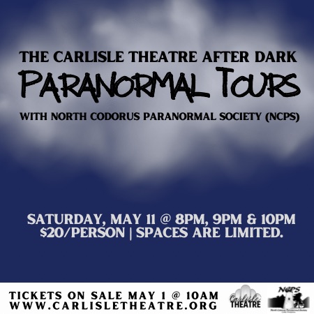 Paranormal Tours: The Carlisle Theatre After Dark
